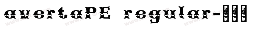 avertaPE regular字体转换